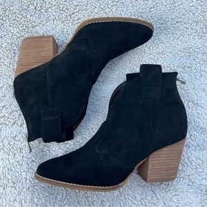 Chunky Heel Booties